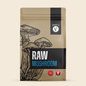 Raw Mushroom - front side packaging generic